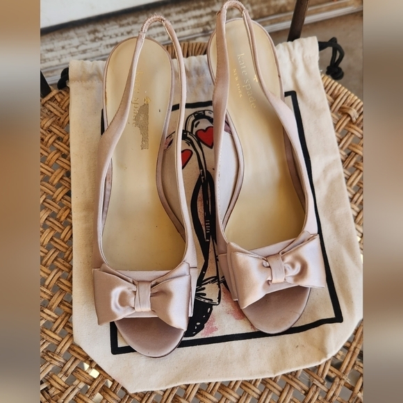 Kate Spade Satin Heels - Picture 11 of 11